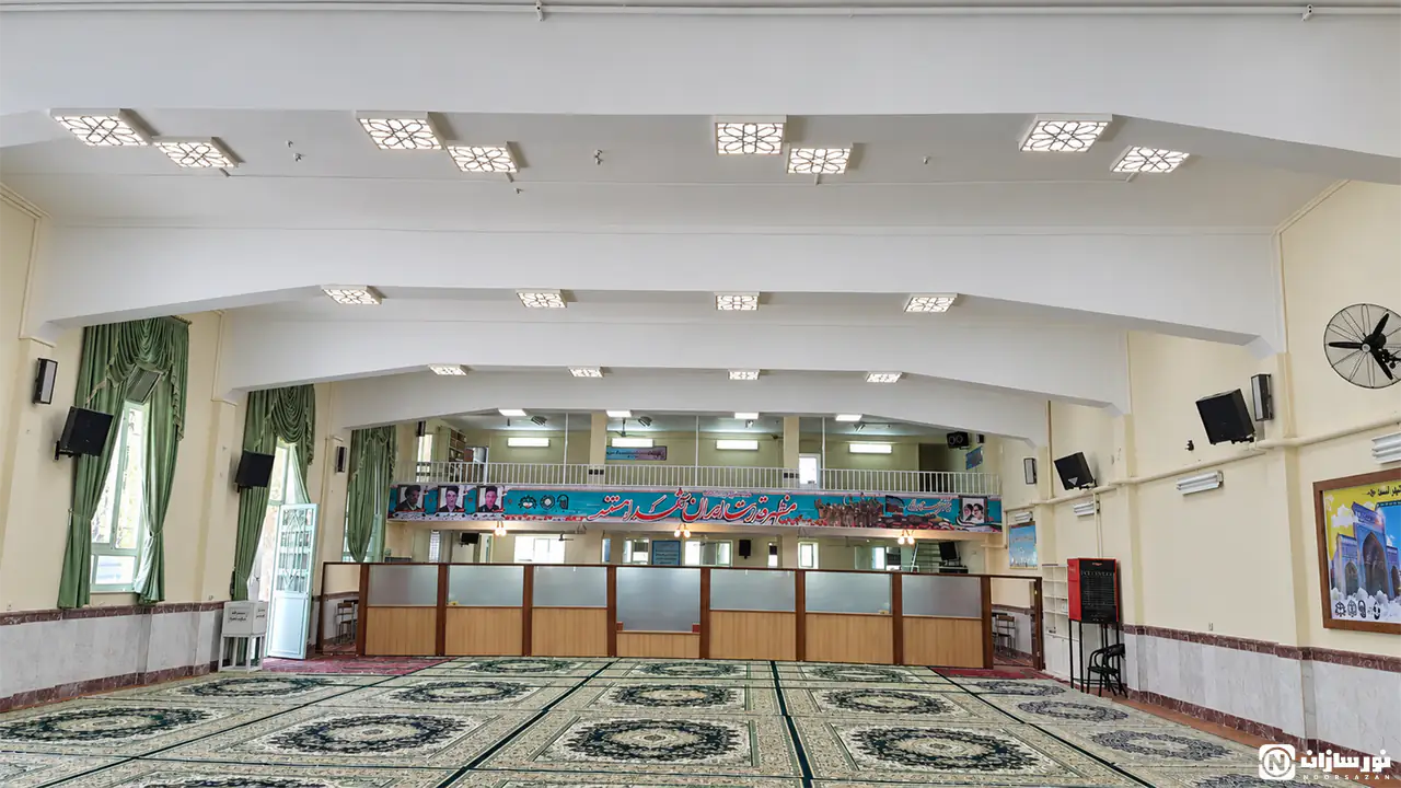 مصلی شاندیز؛ پروژه نورپردازی